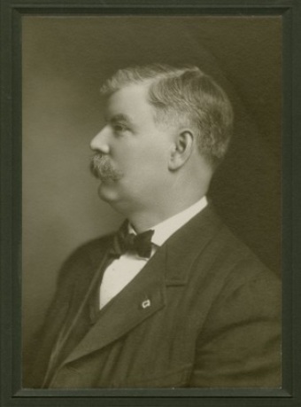 Portrait of UBCJA General Secretary Frank Duffy, 1901.
